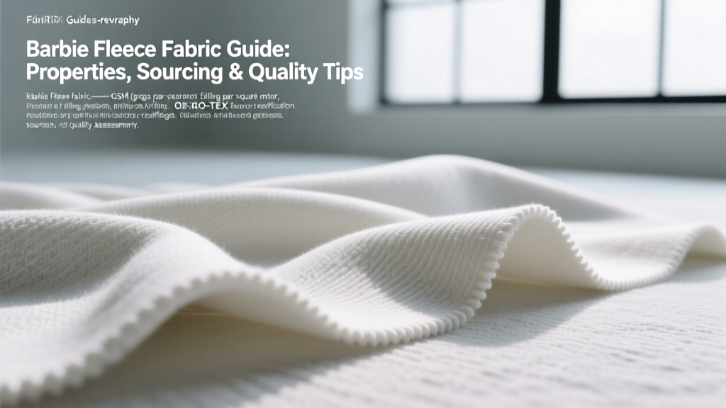 Barbie Fleece Fabric Guide: Properties, Sourcing & Quality Tips