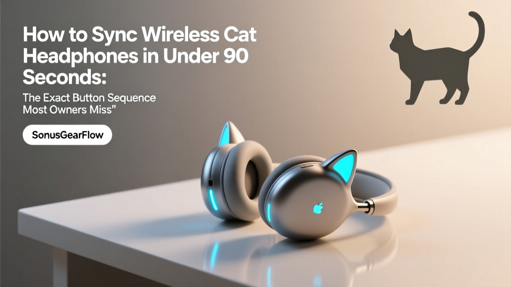 Wireless Cat Headphones Sync Guide (2026)