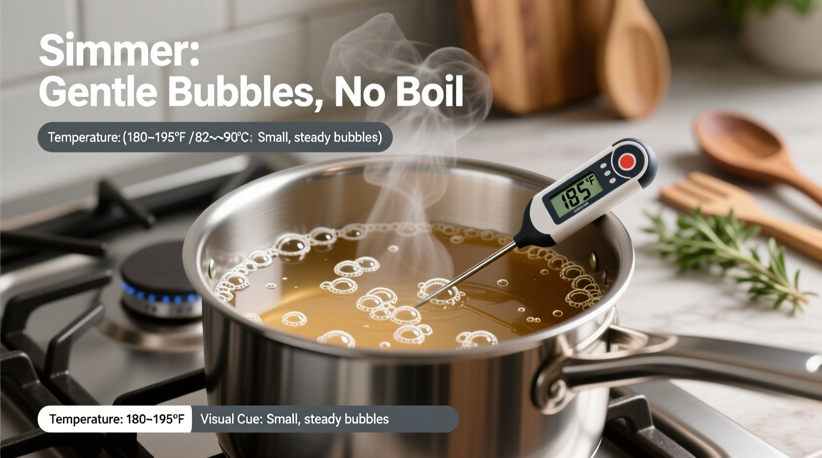 what does it mean to simmer in cooking