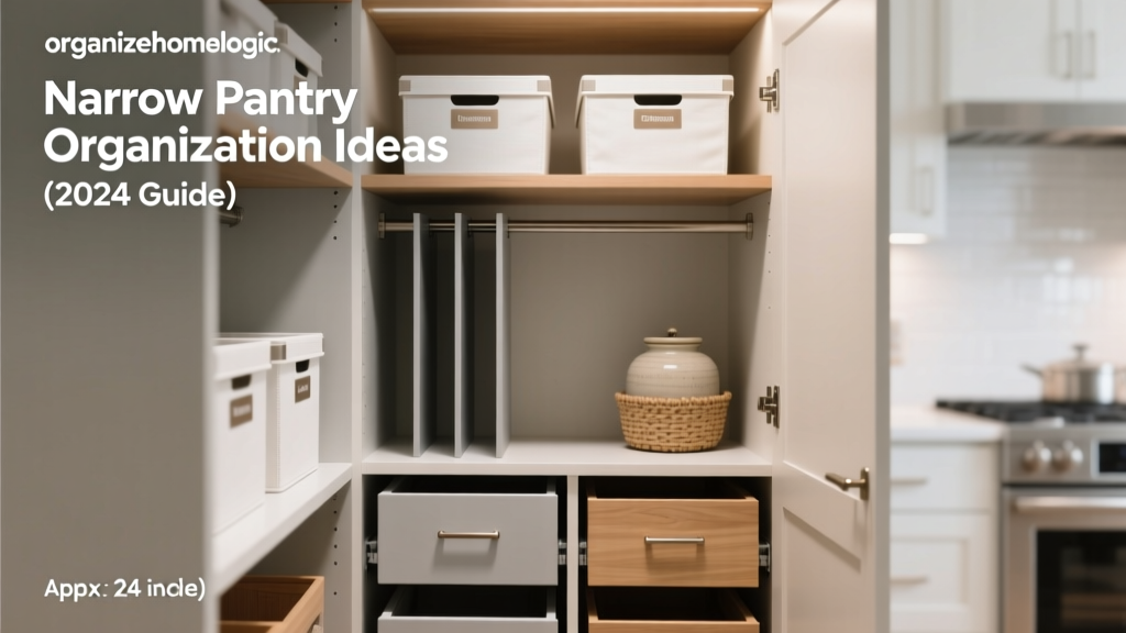 Narrow Pantry Organization Ideas (2024 Guide)