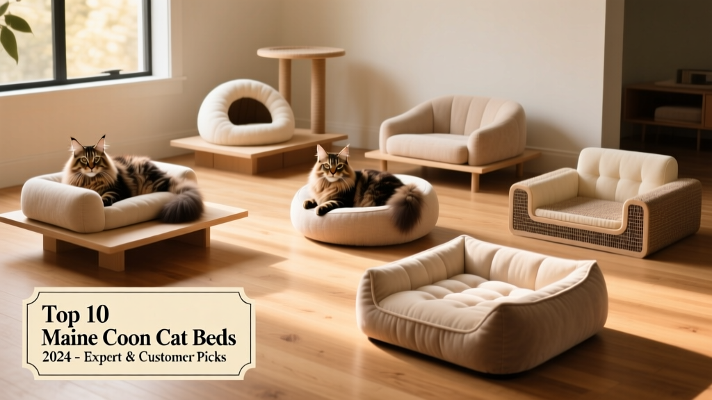 10 Best Cat Beds for Maine Coons – 2024 Reviews & Top Picks