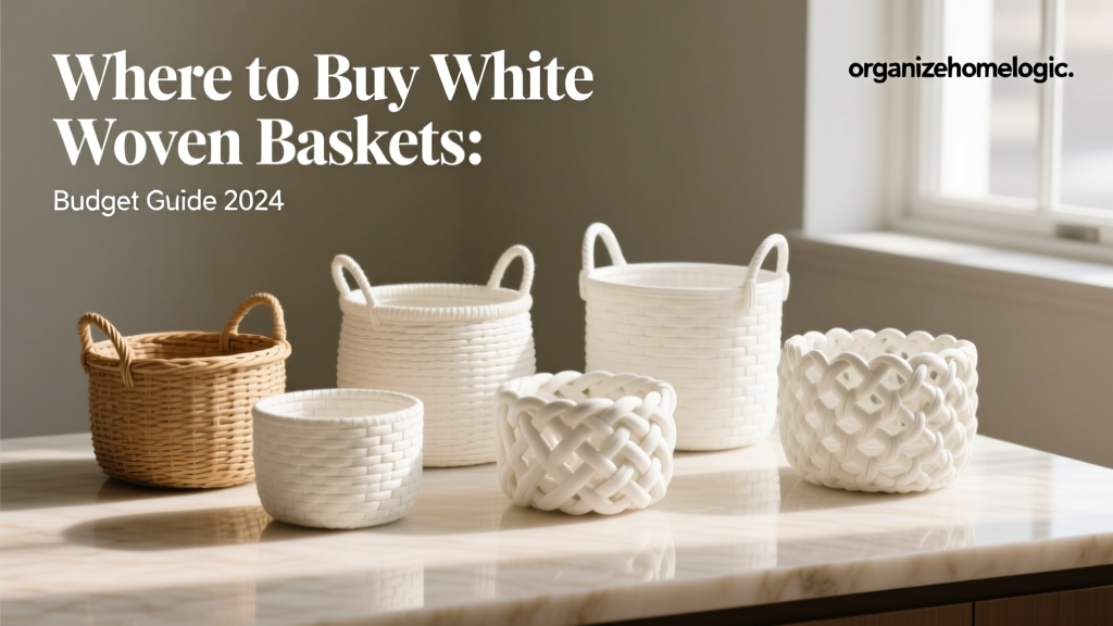 Where to Buy White Woven Baskets: Budget Guide 2024