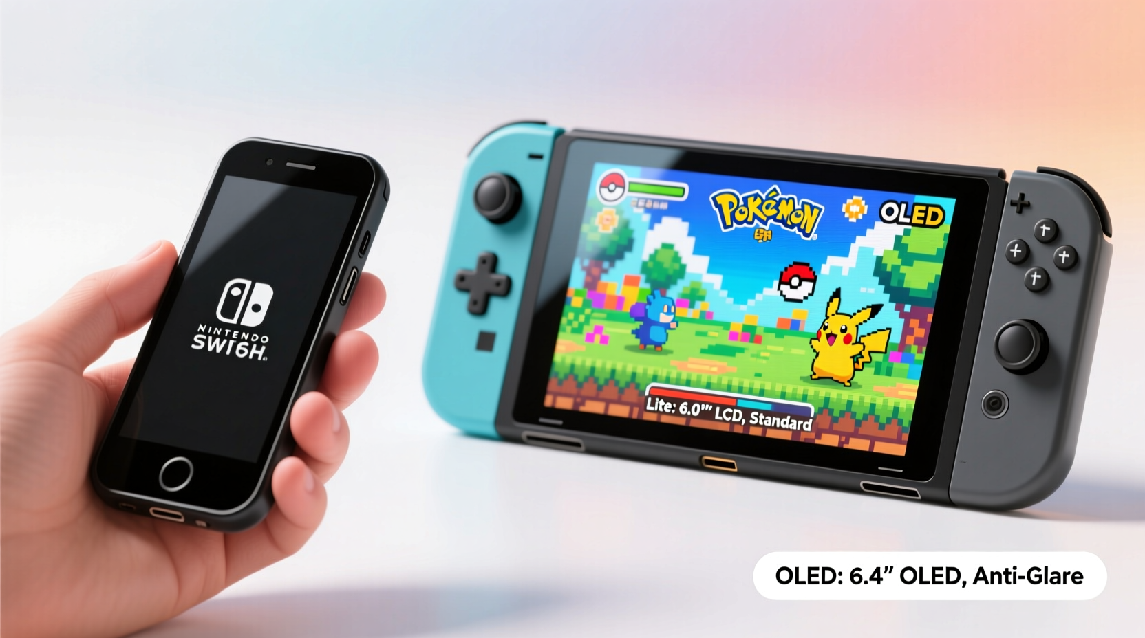 nintendo switch lite vs oled model is the screen upgrade worth it for portability