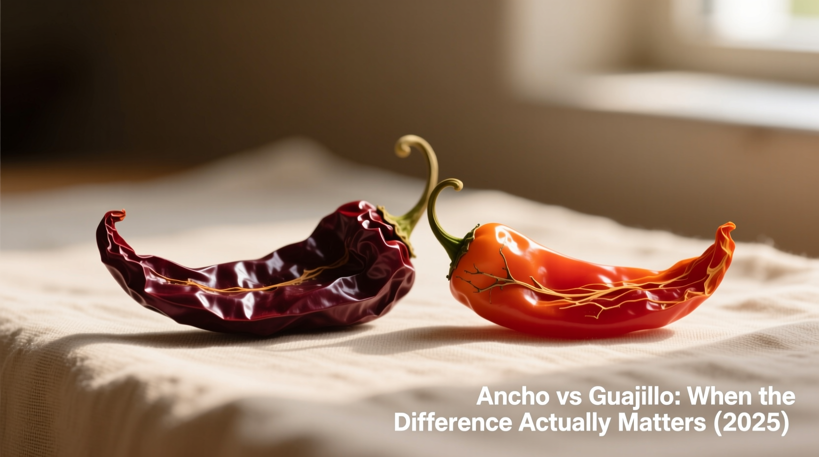 ancho vs guajillo when the difference actually matters 2025