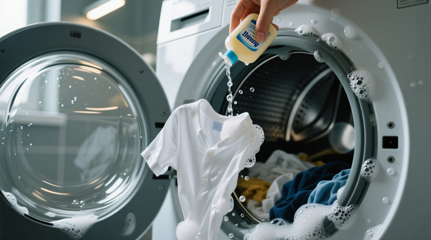 can you wash clothes with dish soap