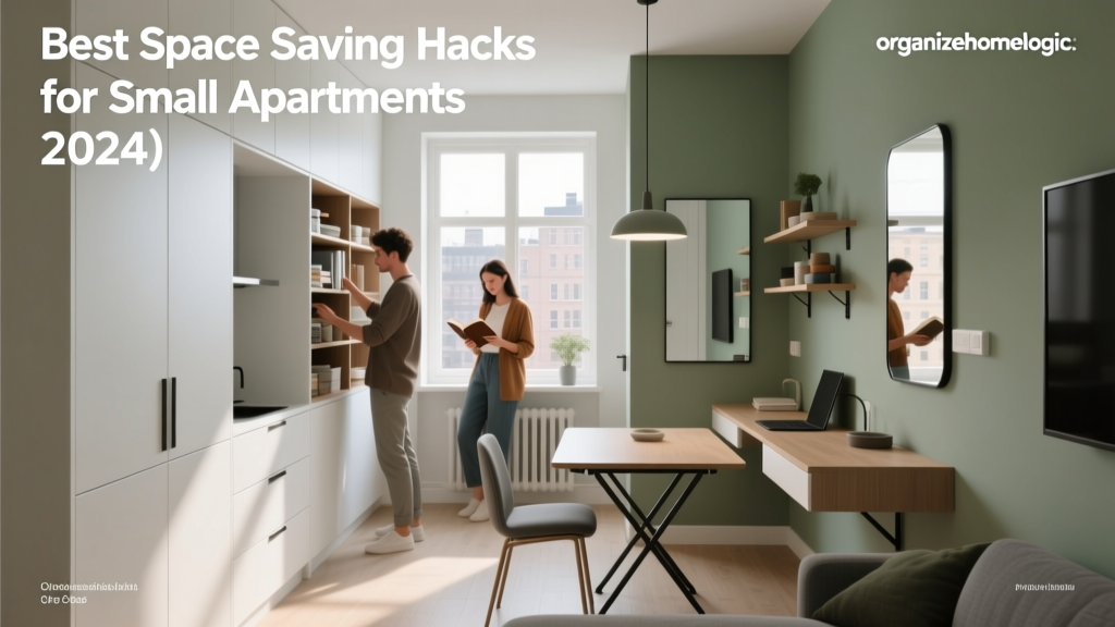 Best Space Saving Hacks for Small Apartments (2024)