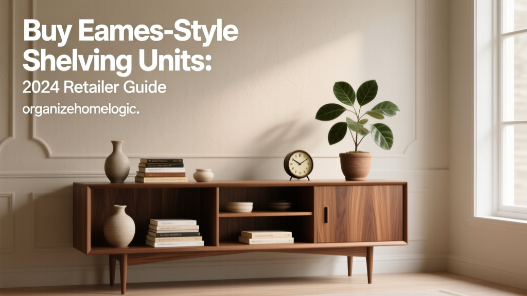 Buy Eames-Style Shelving Units: 2024 Retailer Guide