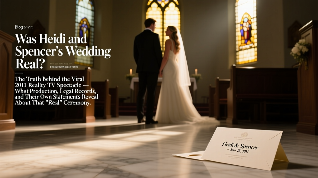 Heidi and Spencer’s Wedding: Real or Reality TV? (2026)