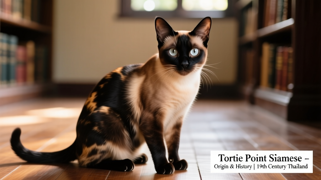 Tortie Point Siamese: Info, Pictures, Origin & History