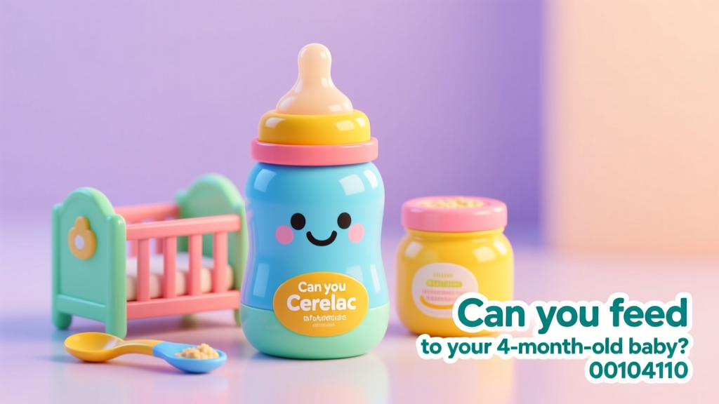 Can You Feed Cerelac to Your 4-Month-Old Baby? Evidence-Based Guidance from Pediatric Nutrition Experts