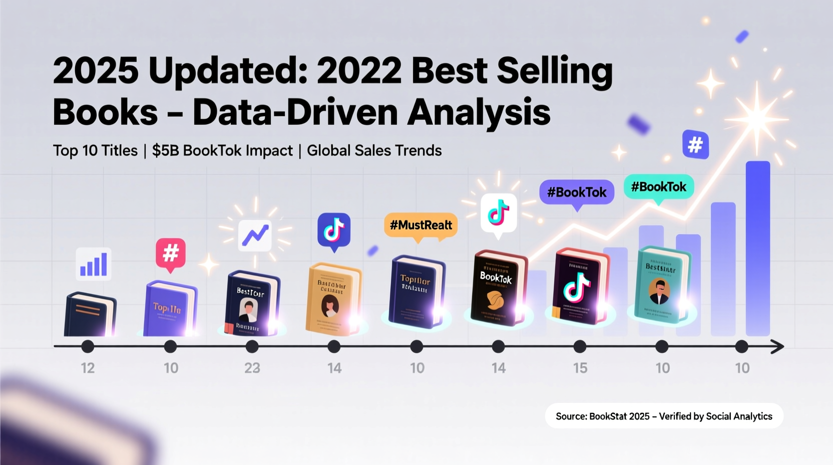 2025 Updated: 2022 Best Selling Books Data-Driven Analysis (Top 10 + $5B BookTok Impact)