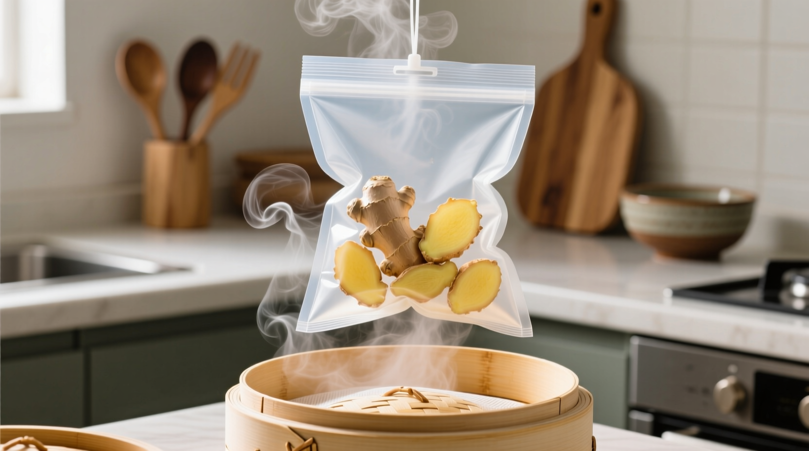 eco friendly cleaning tips ginger steam for silicone bags