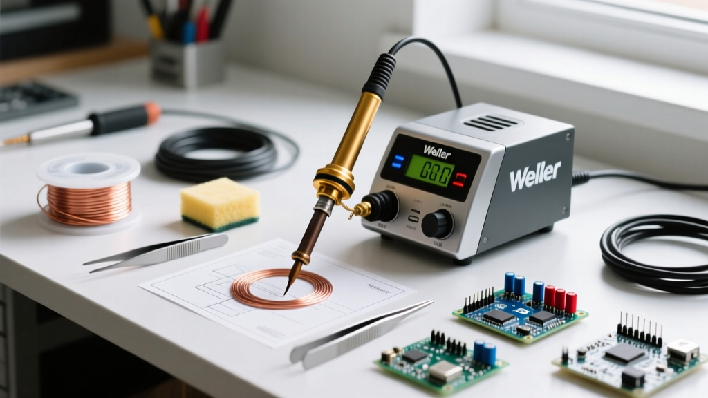 Complete Weller Soldering Kit Setup & Bench Tutorial