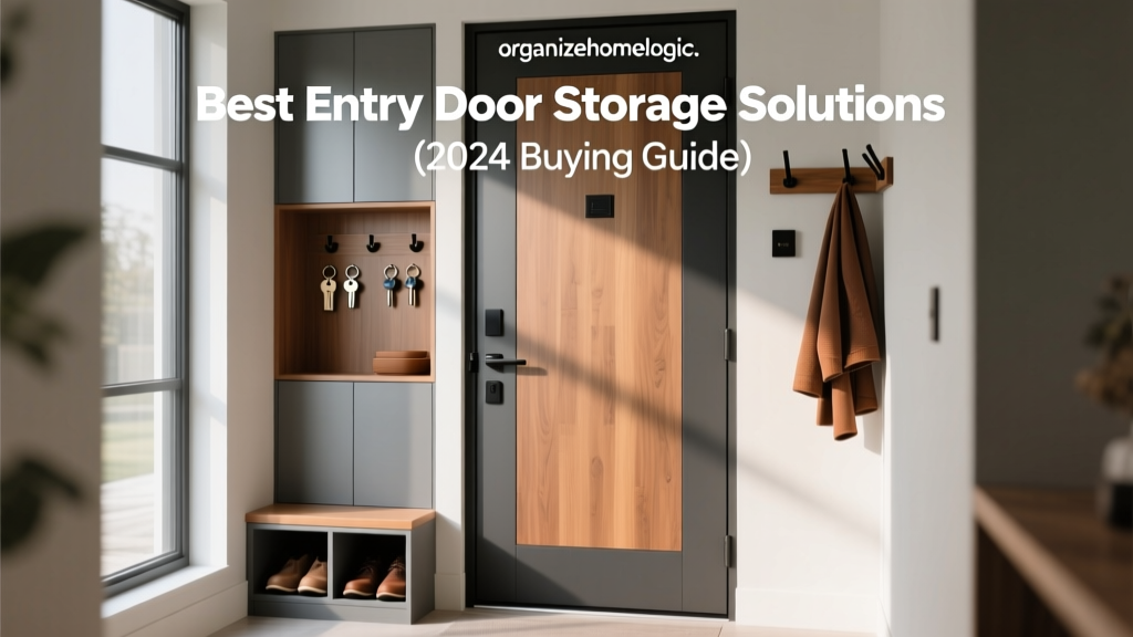 Best Entry Door Storage Solutions (2024 Buying Guide)