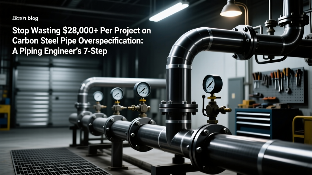 Stop Overspecifying Carbon Steel Pipe: 7-Step Guide