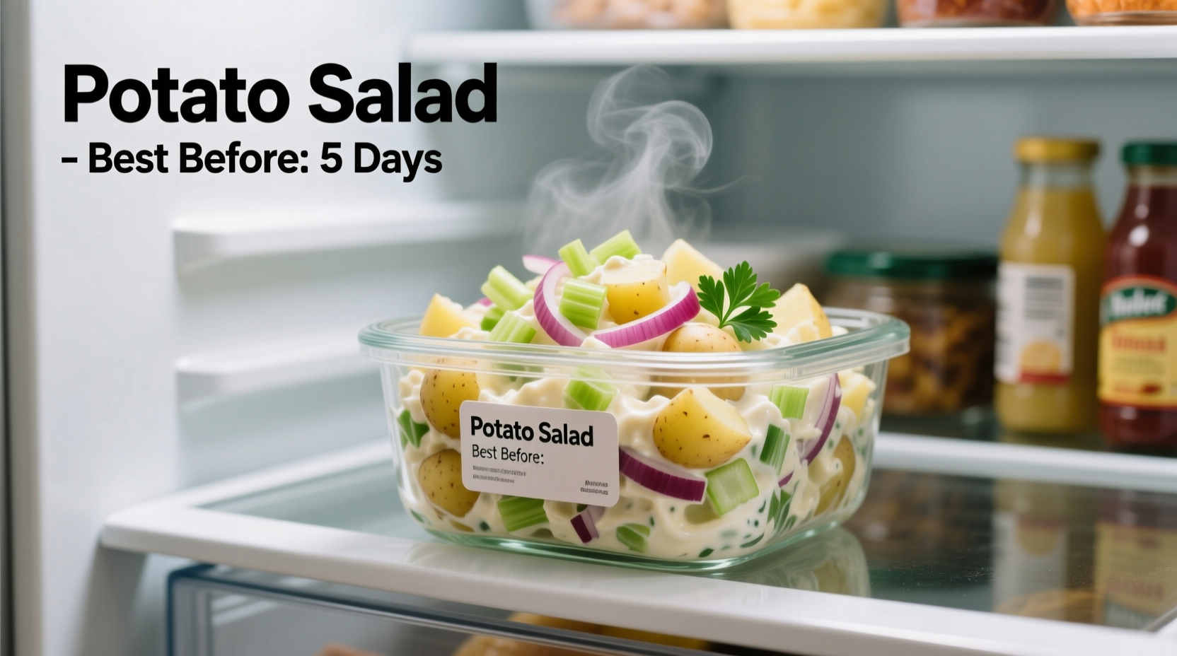 Potato Salad Fridge Life: 3-5 Days Maximum