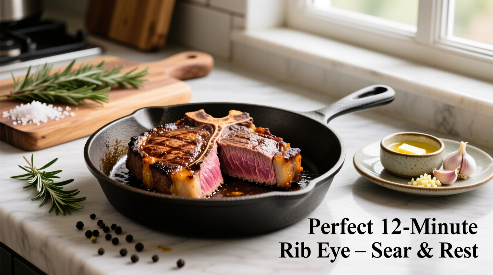 how to cook rib eye steak