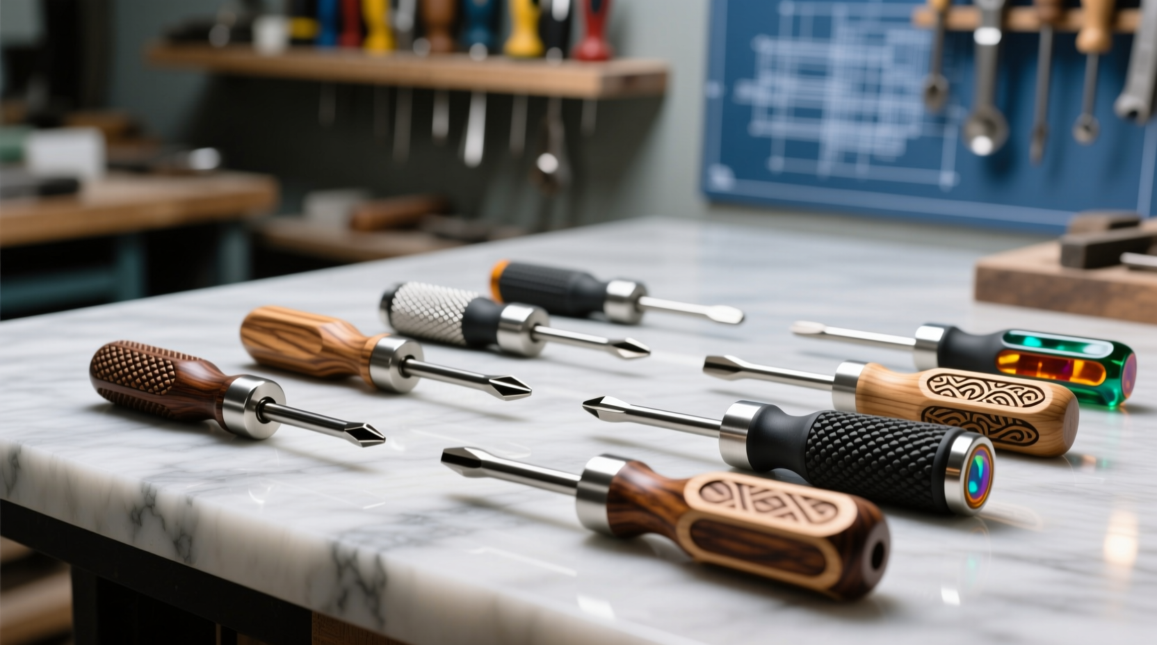 make your own handles for micro screwdrivers