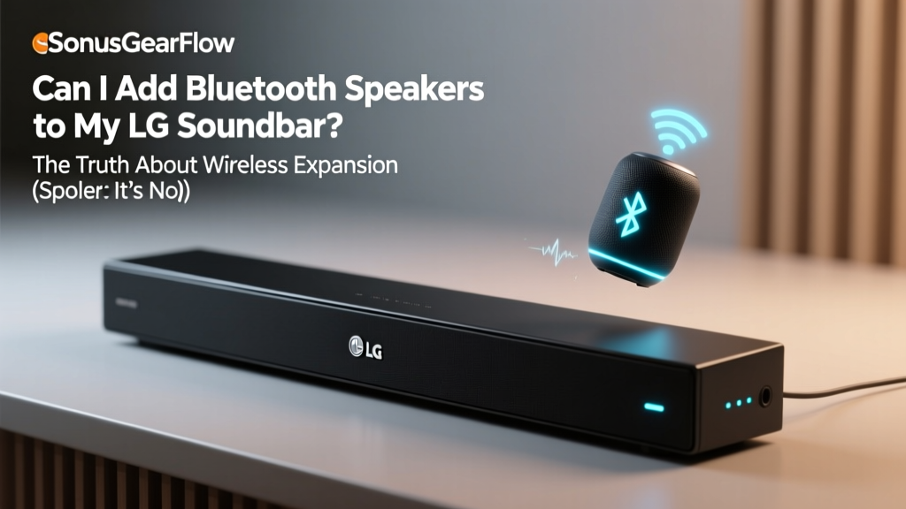 LG Soundbar Bluetooth Speakers: What Actually Works (2026)