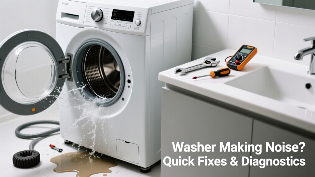 Washer Making Noise in Bathroom: Quick Fixes & Diagnostics