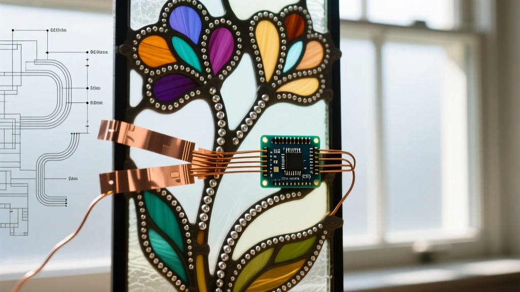 Decorative Soldering for Stained Glass: Tools, Alloys & Techniques