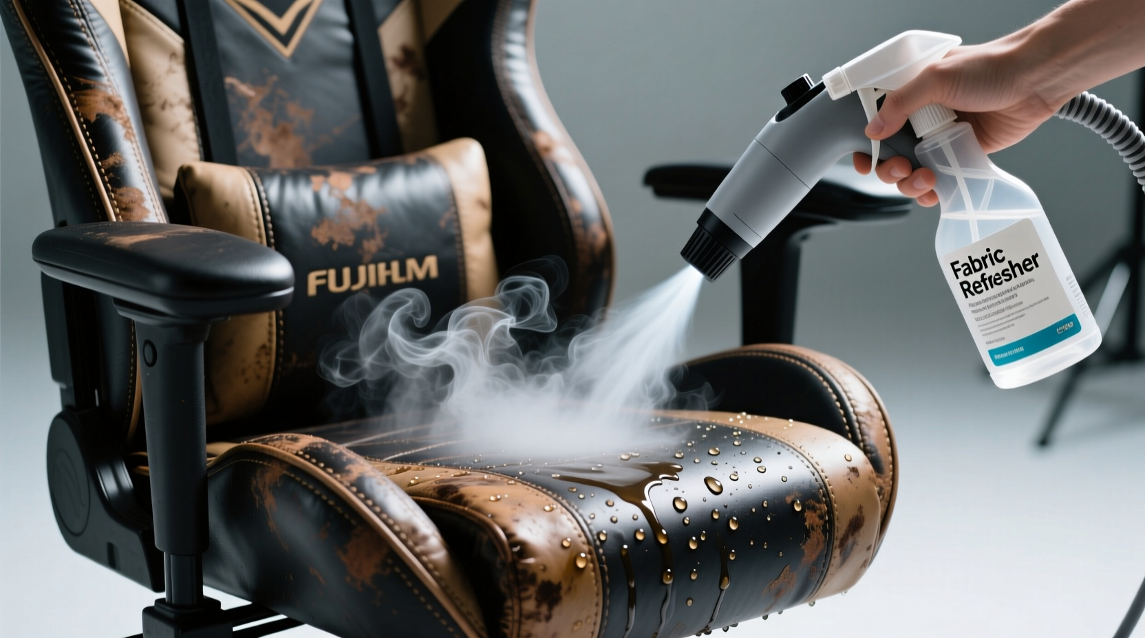steam vs fabric refresher for gaming chair odor