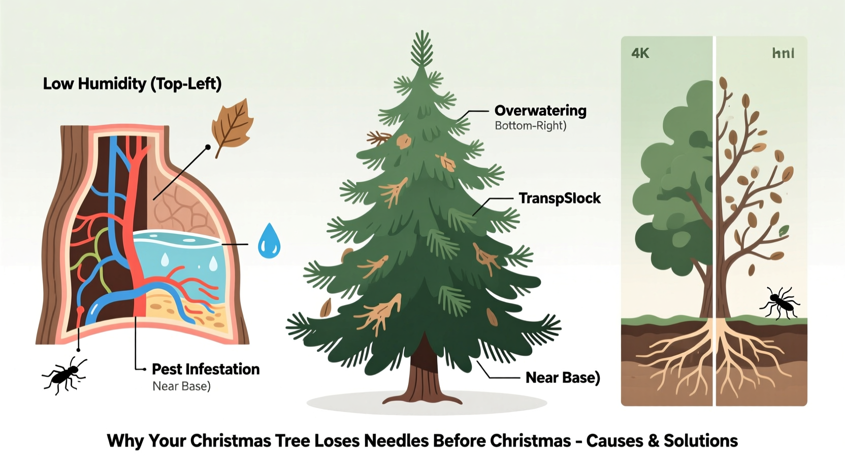 why is my christmas tree shedding needles before december 25 possible reasons and fixes