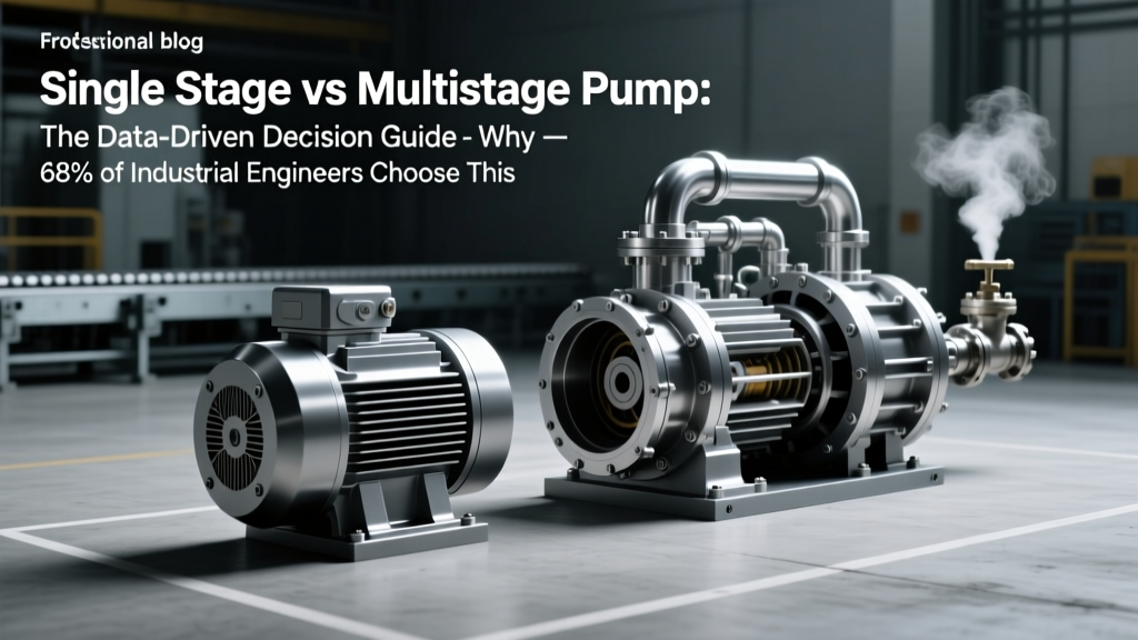 Single vs Multistage Pumps: Head, Cost & Reliability Guide