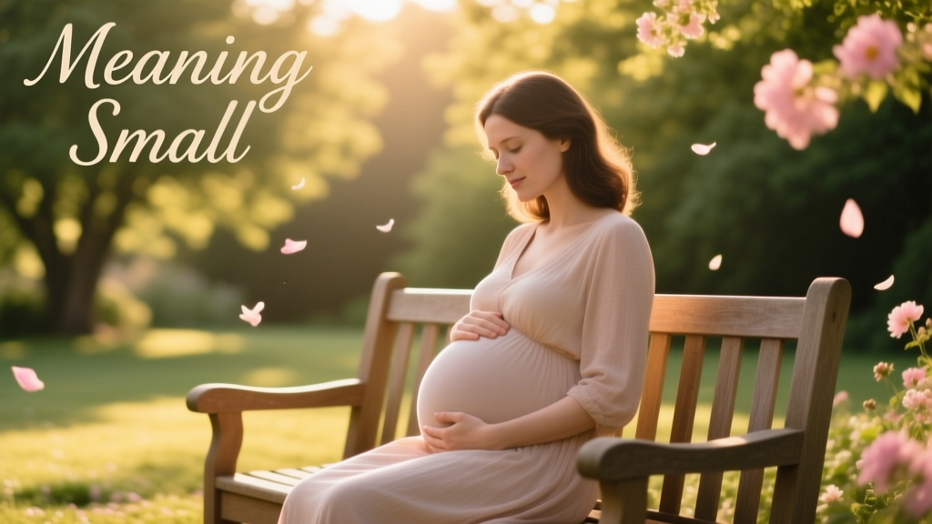 The Profound Significance of 'Small' in Pregnancy, Birth, and Early Parenting