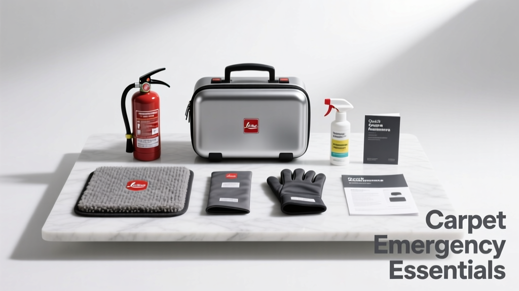 Carpet Emergency Essentials: What Every Homeowner and Facility Manager Must Keep On Hand