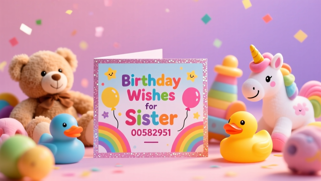 Birthday Wishes for Sister: A Child Safety and Developmental Guide to Meaningful, Age-Appropriate Celebrations
