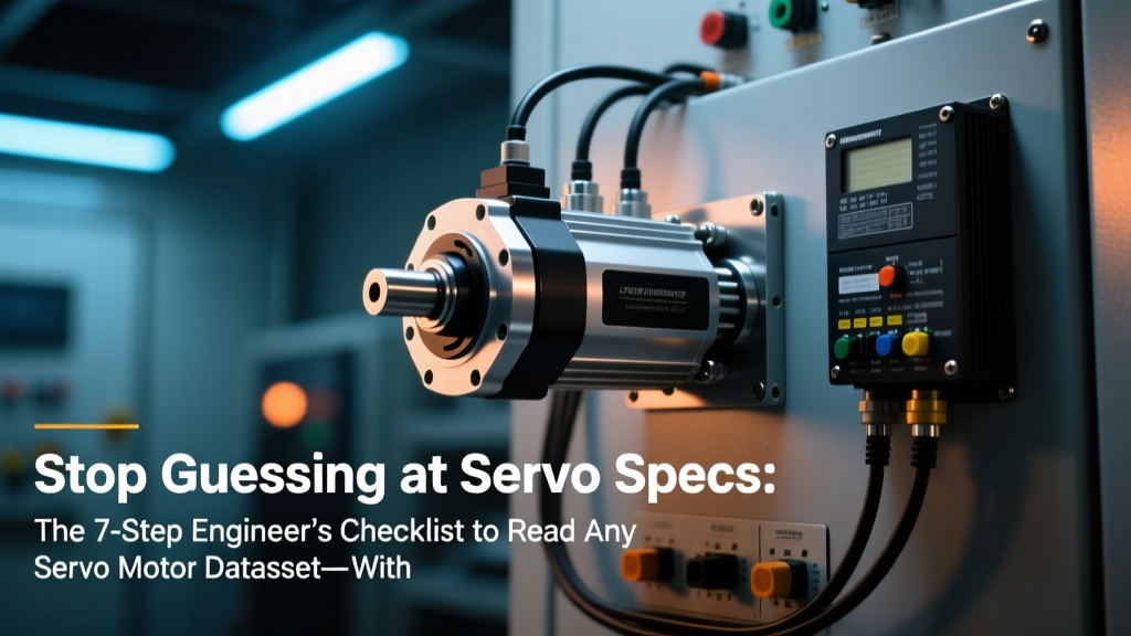 Servo Motor Datasheet Checklist: 7 Steps to IEC Compliance