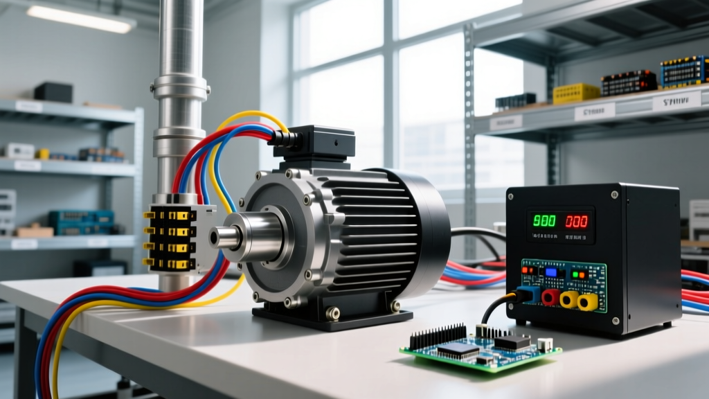 Asynchron Motor Selection: Sizing, Wiring, and Drive Matching