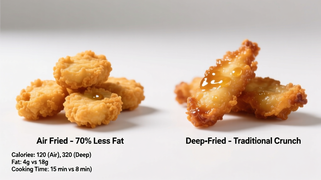 Air Fried vs Deep Fried: Health, Crisp & Taste Compared