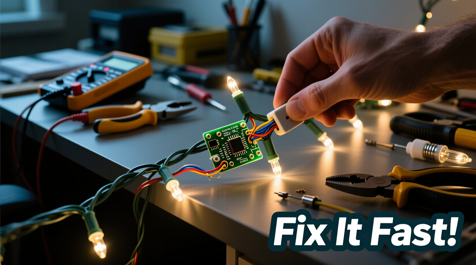 why does my led garland flicker and how to fix it fast