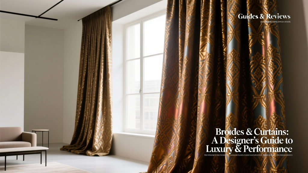 Brocade Curtains: A Designer’s Guide to Luxury & Performance