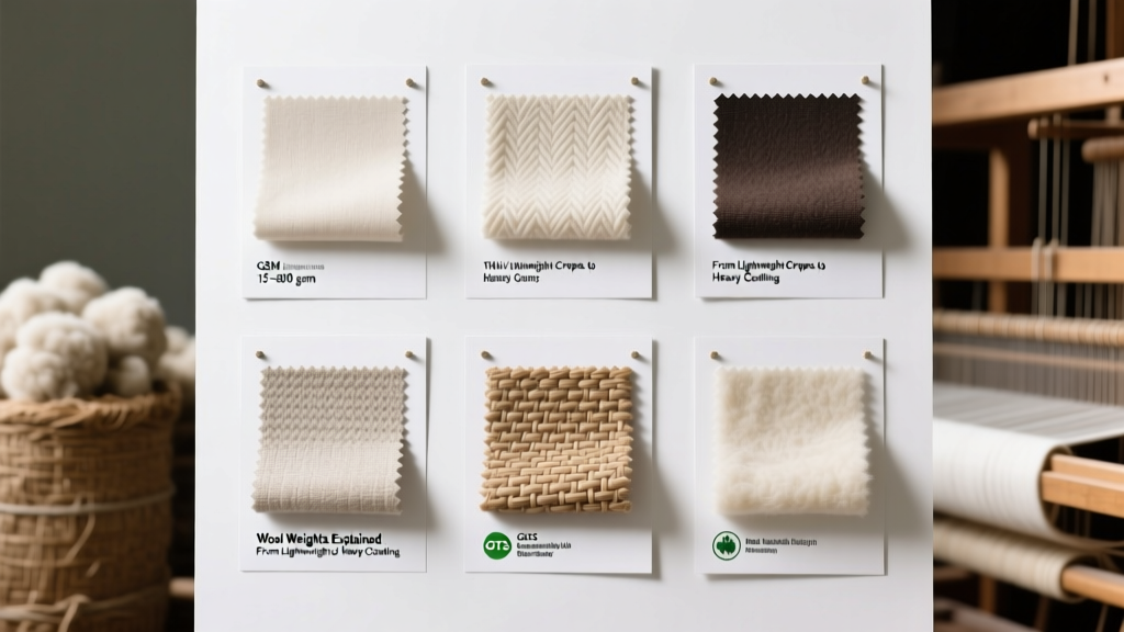 Wool Weights Explained: From Lightweight Crepes to Heavy Coating