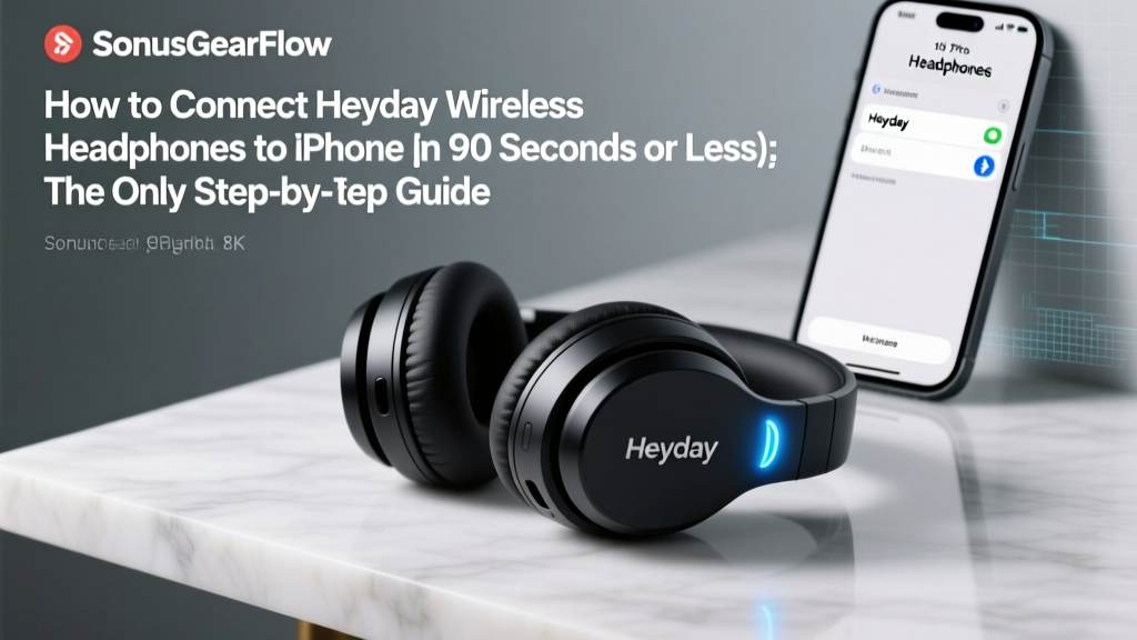 Heyday Wireless Headphones to iPhone: Fix Pairing (2026)