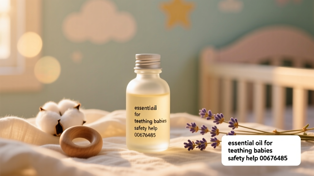Essential Oils and Teething Babies: Evidence-Based Safety Guidance for Parents