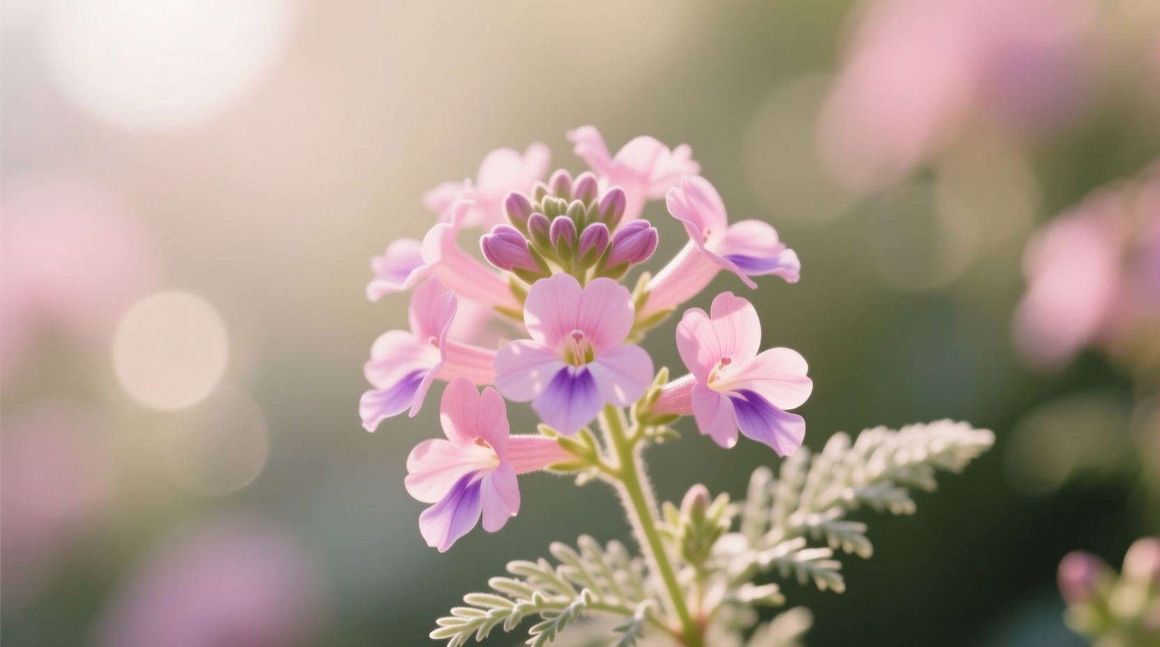 pink angelonia plant