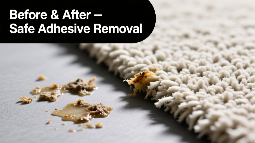 How to Remove Carpet Adhesive from Carpet Safely