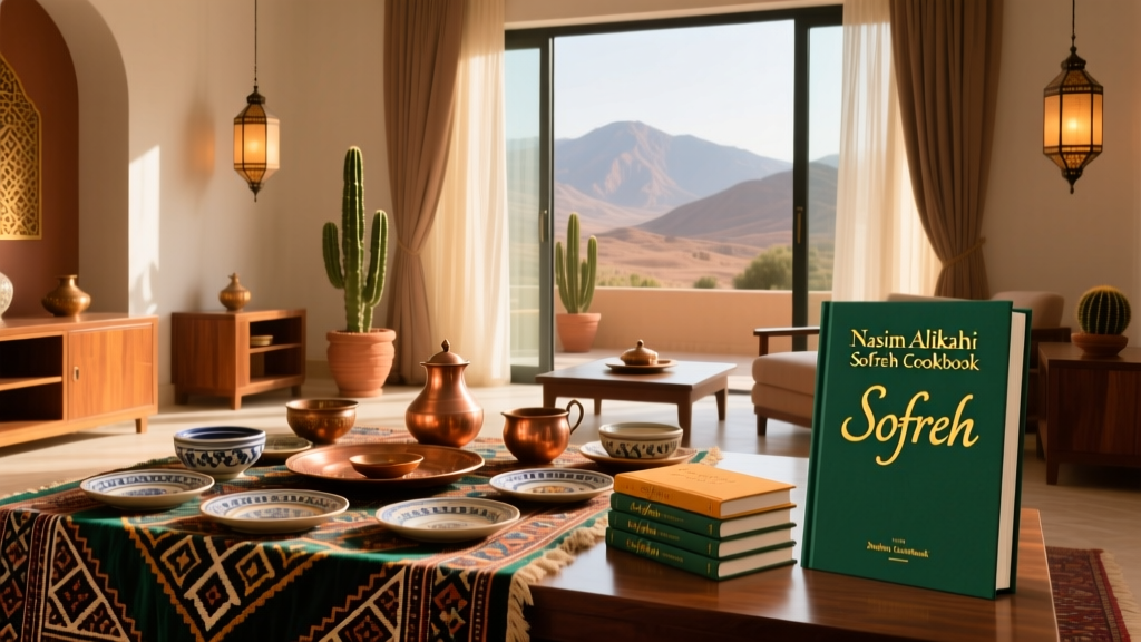 Nasim Alikhani’s Sofreh Cookbook: A Culinary Bridge Between Persian Tradition and Modern Hospitality