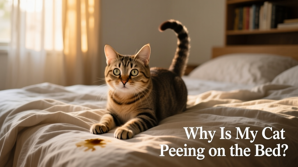 Why Is My Cat Peeing on the Bed?