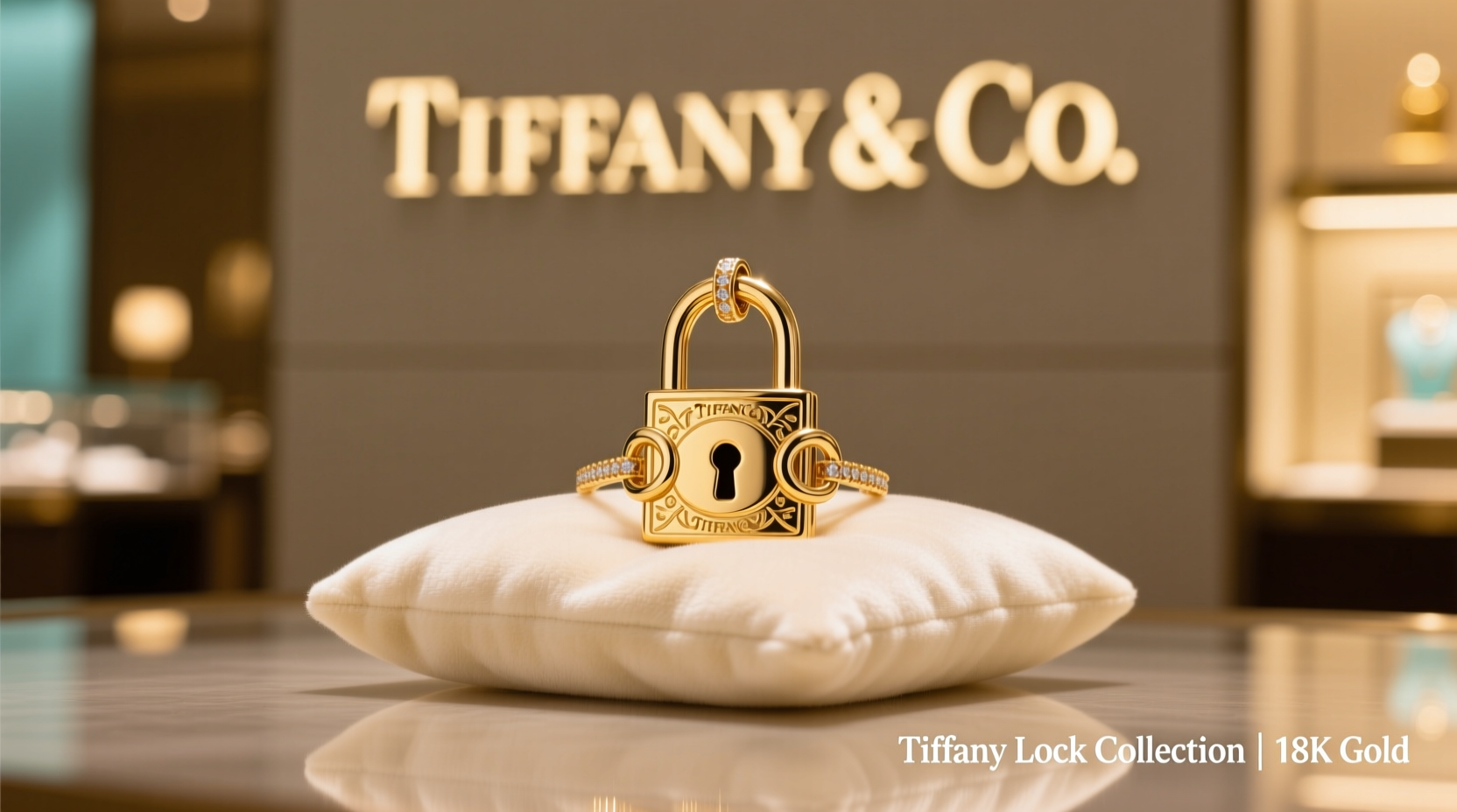 tiffany co introduces its latest jewelry collection tiffany lock debuting 18k yellow rose and white gold bracelets with diamonds