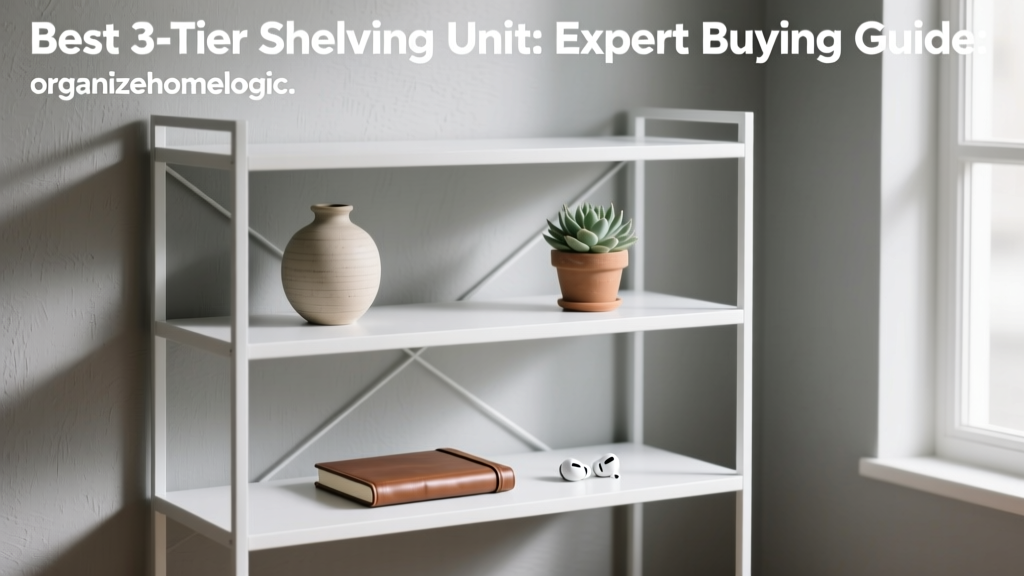 Best 3-Tier Shelving Unit: Expert Buying Guide