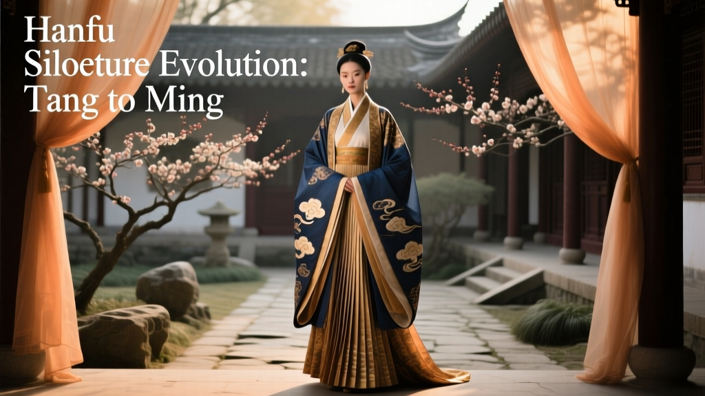 Hanfu Silhouette Evolution Tang To Ming Dynasty