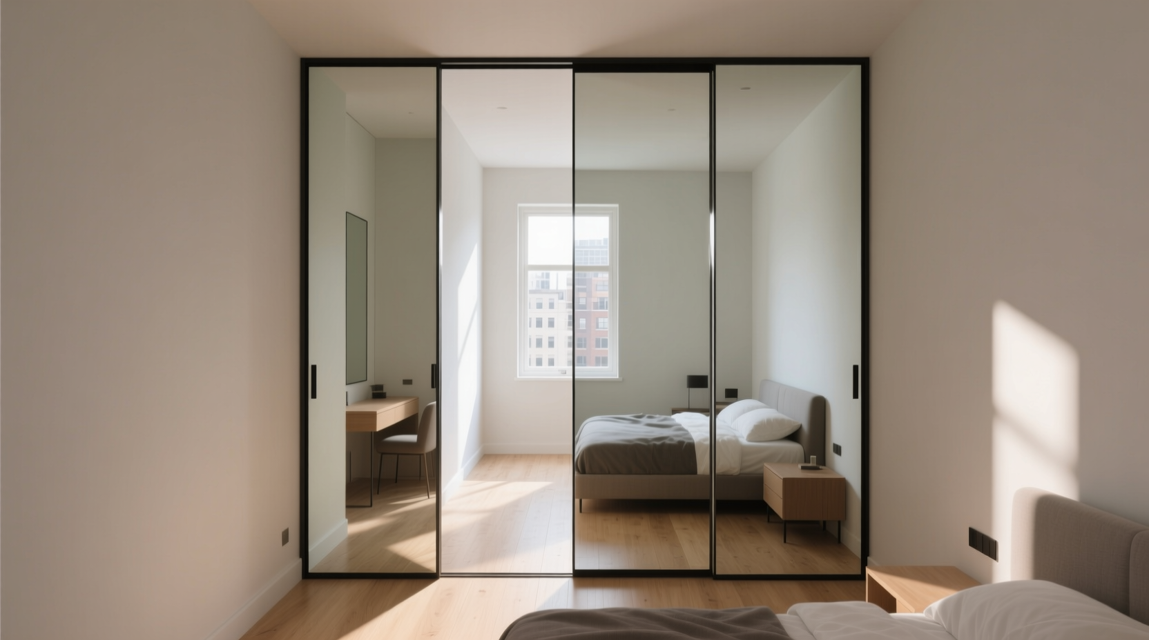 mirrored sliding closet door worth it