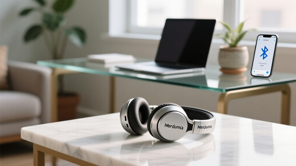 Merdumia Bluetooth Headphones Connection Guide