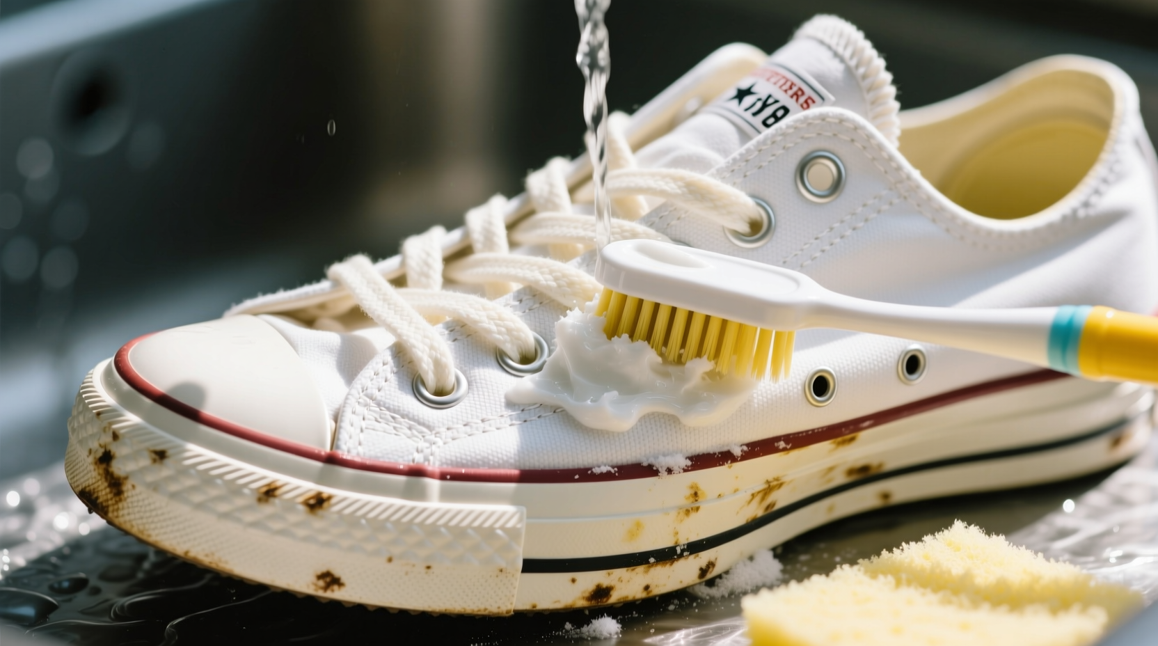 how to clean white converse without turning them yellow practical steps