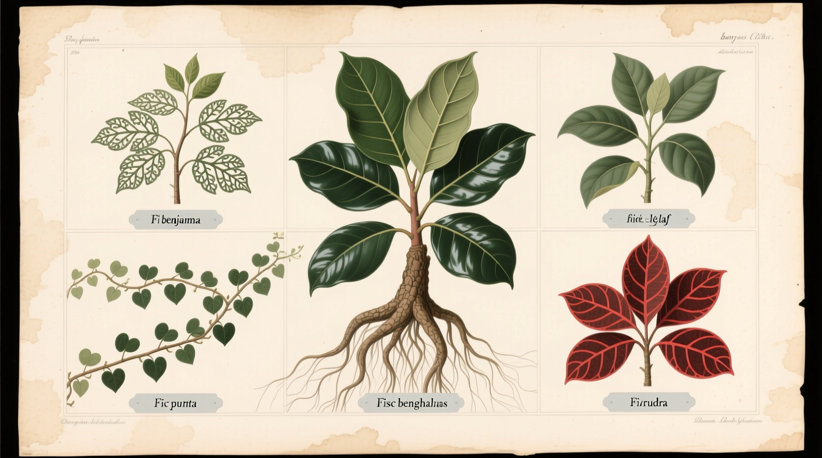 tipos de ficus